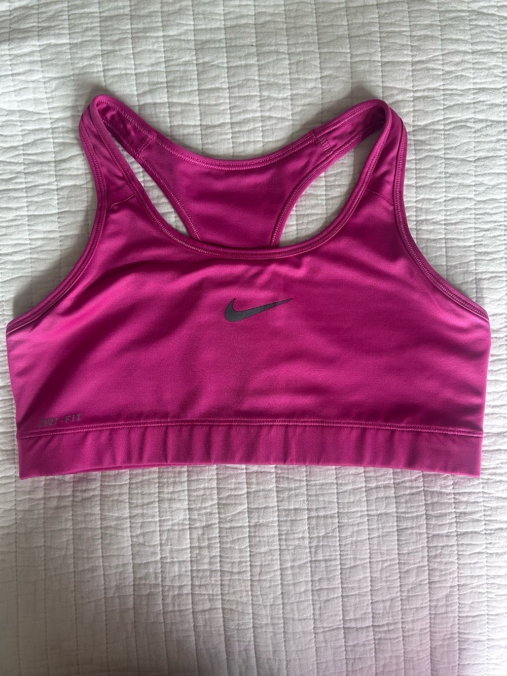 Nike Women's Bright Magenta Racerback Sports Bra